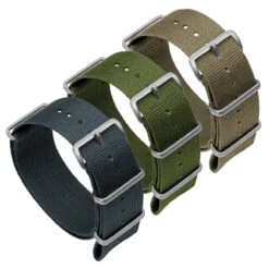 1973 British Military Watch Strap: CADET - Admiralty Grey, Satin -Zuludiver Watch Straps Store 141 Variation WBG Green Grey Desert e7e859b3 c634 43b3 821d 914443a5fbfd