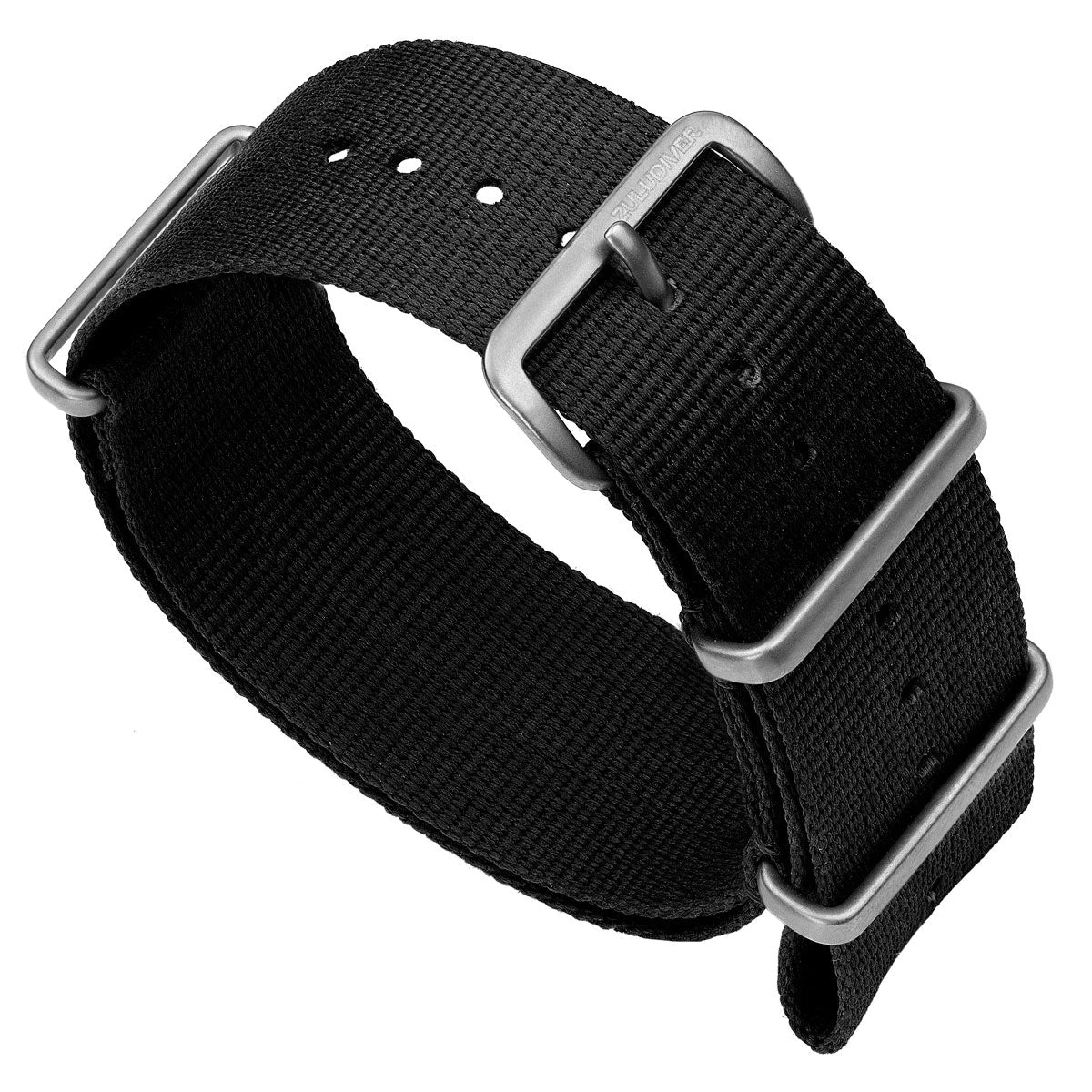 1973 British Military Watch Strap: CADET - Combat Black, Satin 3 1973 British Military Watch Strap: CADET - Combat Black, Satin