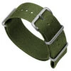 1973 British Military Watch Strap: CADET - Army Green, Satin -Zuludiver Watch Straps Store 141 WBG Green b88f2d29 1f10 49be a0a5 b9194b744198