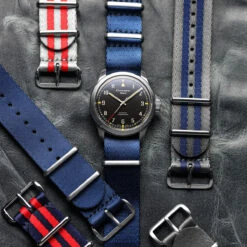 1973 British Military Watch Strap: ARMOURED - Grey/Red, Polished -Zuludiver Watch Straps Store 1973 British Military Watch Strap ARMOURED Range CW LS 1b7d01c3 5299 4461 927d 591611e9b370