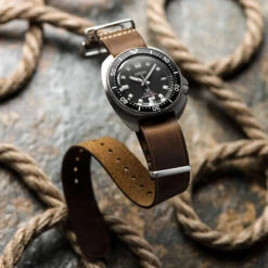 1973 British Military Watch Strap: OXFORD - Chestnut -Zuludiver Watch Straps Store 1973 British Military Watch Strap OXFORD Chestnut LS SEIKO willard floaty
