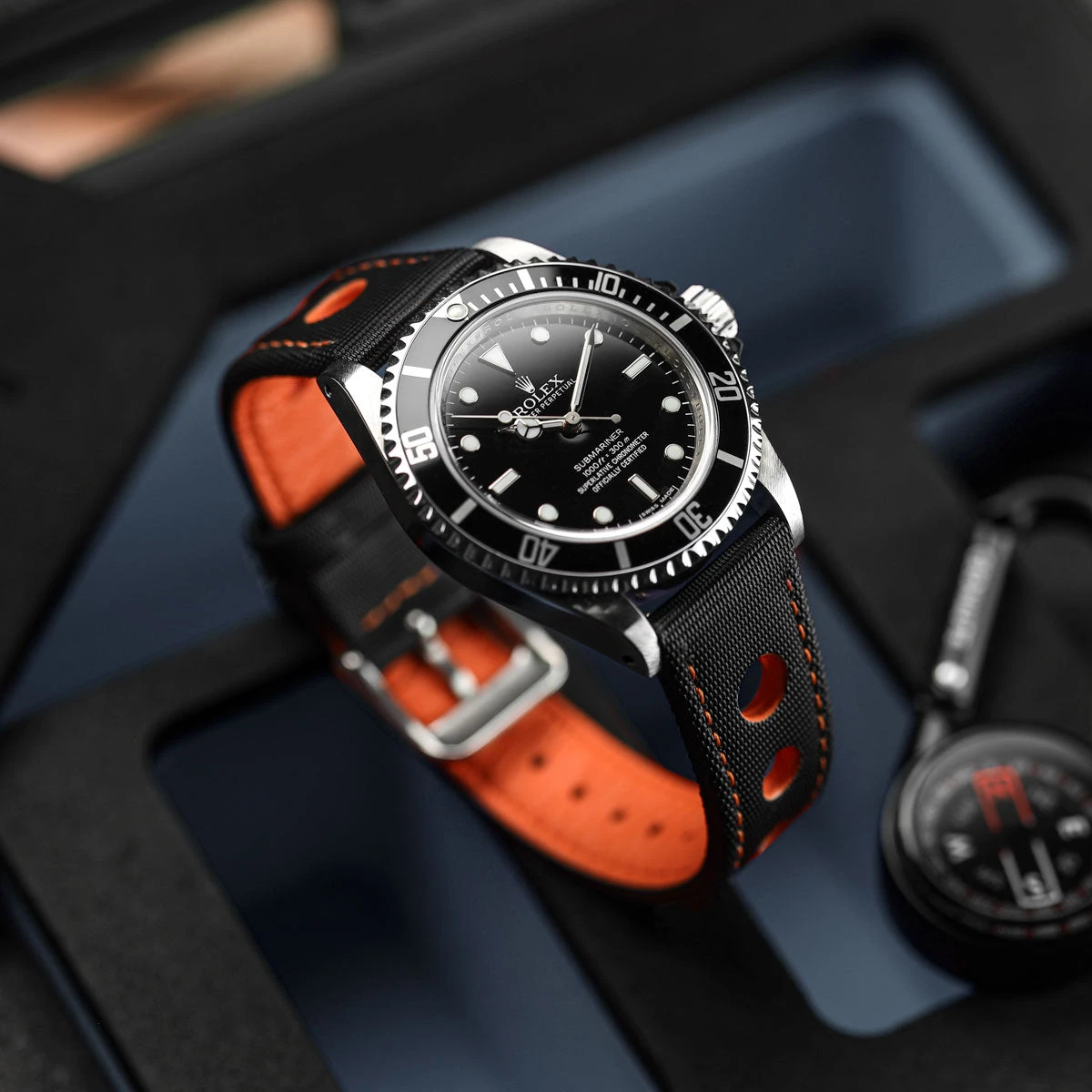 Mayday Anchor Sailcloth Divers Watch Strap - Shell 11 Mayday Anchor Sailcloth Divers Watch Strap - Shell - Image 9