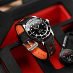 Mayday Anchor Sailcloth Divers Watch Strap - Shell 23 Mayday Anchor Sailcloth Divers Watch Strap - Shell -Zuludiver Watch Straps Store 2011 Rolex Submariner 14060M LS HYI A723RS RALLY Mayday Anchor 2 1