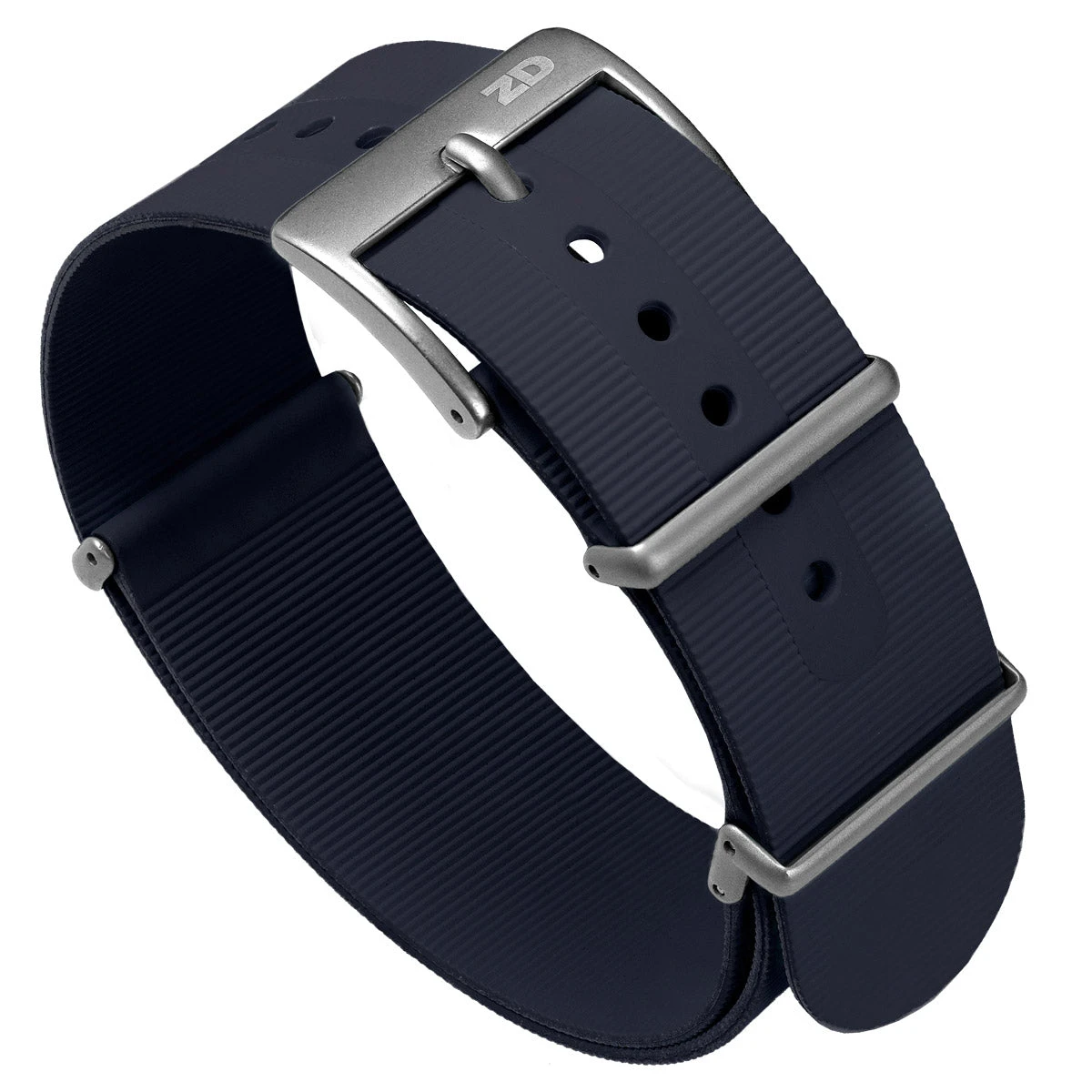 1973 British Military Watch Strap: 328 MARINE - Navy Blue 3 1973 British Military Watch Strap: 328 MARINE - Navy Blue