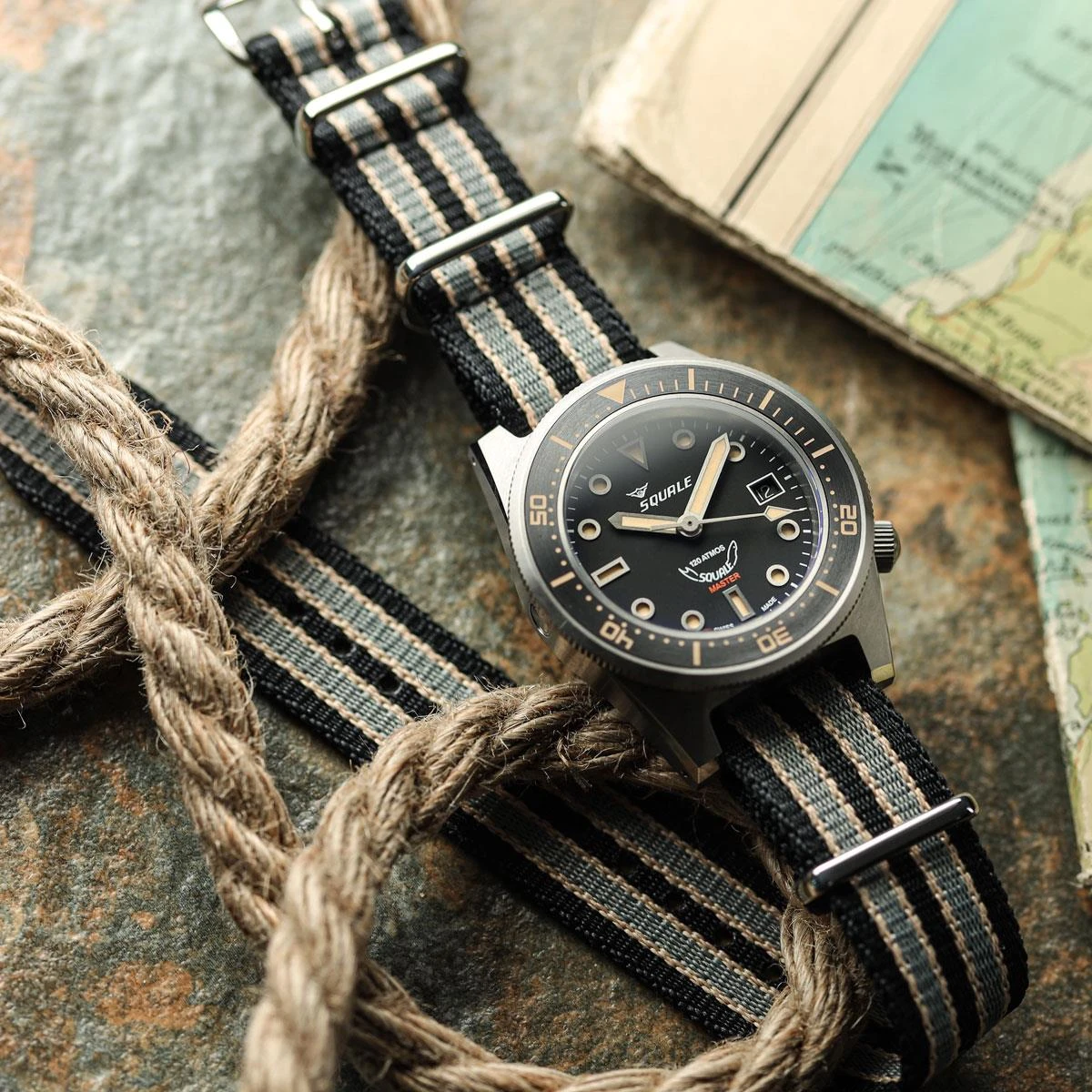 1973 British Military Watch Strap: APEX - Navy Blue 11 1973 British Military Watch Strap: APEX - Navy Blue - Image 9