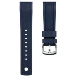 Hartland FKM Rubber Watch Strap - Blue
