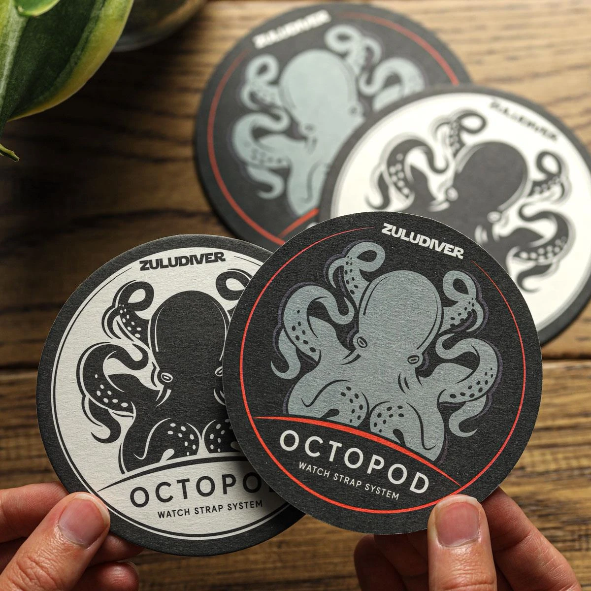 OctoPod Super Absorbent Beer Mats (Pack Of 5) 4 OctoPod Super Absorbent Beer Mats (Pack Of 5) - Image 2