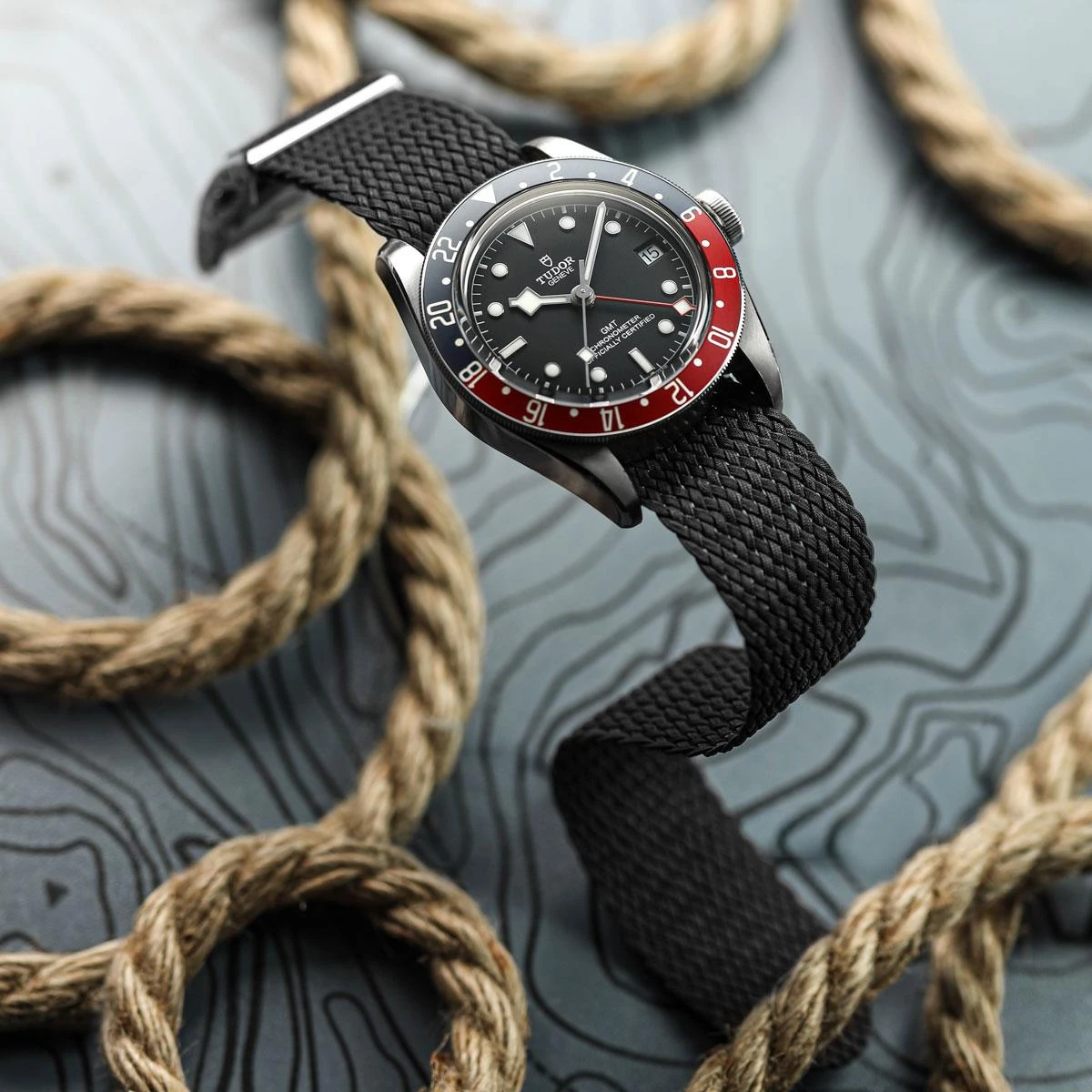 ADDITIONAL - OctoPod Perlon Nylon Watch Strap - Slate 11 ADDITIONAL - OctoPod Perlon Nylon Watch Strap - Slate - Image 10