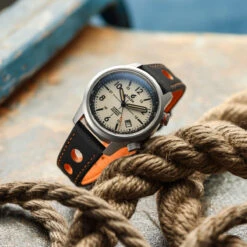 Mayday Anchor Sailcloth Divers Watch Strap - Sunset -Zuludiver Watch Straps Store BOLDR Mayday Rally Orange c0996754 2c87 4105 a566 f86894f912b7