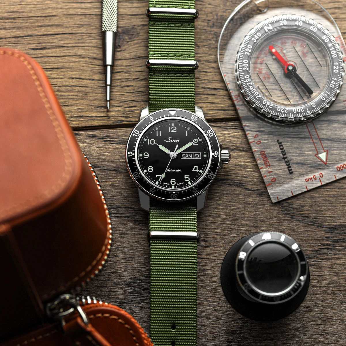 1973 British Military Watch Strap: CADET - Desert Sand, Polished 13 1973 British Military Watch Strap: CADET - Desert Sand, Polished - Image 11