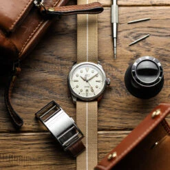 ADDITIONAL - OctoPod Elastic Watch Strap - Dune 20 ADDITIONAL - OctoPod Elastic Watch Strap - Dune -Zuludiver Watch Straps Store C65 Dune Automatic White Sand LS9 OctoPod Dune