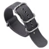 1973 British Military Watch Strap: WARRIOR Large Buckle - Grey -Zuludiver Watch Straps Store Canvas NATO Updated Grey WBG e46e83ce 6d9c 4459 a646 e688d8afcdeb
