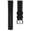 Cordura® Sailcloth Watch Strap - Carbon Black -Zuludiver Watch Straps Store Codura WBG Front Black Grey 7f179c78 1d93 4e9a 8a1f d047a417d59e