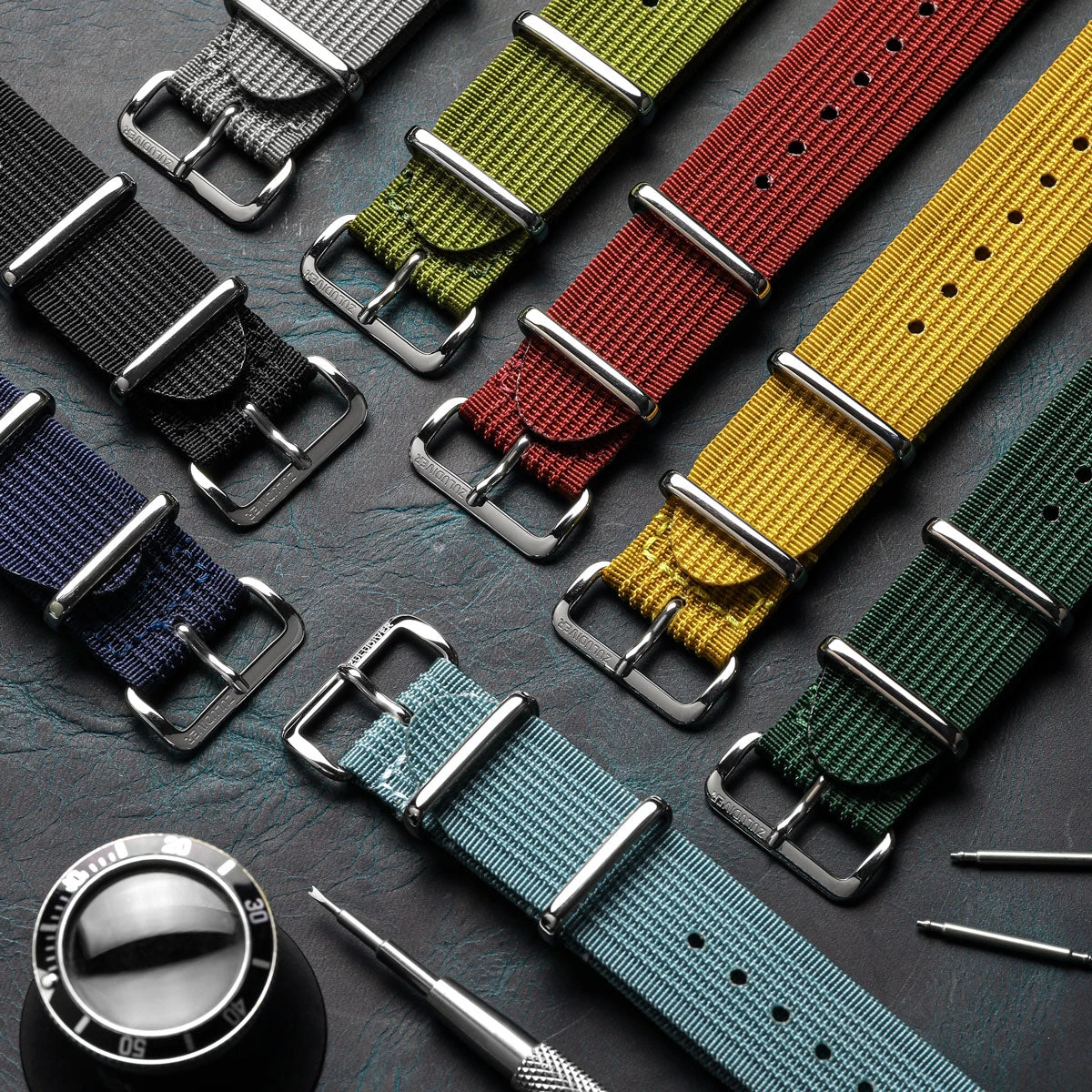 1973 British Military Watch Strap: HydraRib - HERA 8 1973 British Military Watch Strap: HydraRib - HERA - Image 6