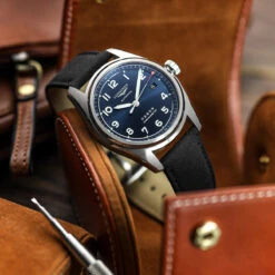 SEAQUAL® Upcycled Fabric Watch Strap - Khaki 16 SEAQUAL® Upcycled Fabric Watch Strap - Khaki -Zuludiver Watch Straps Store Longines Spirit Blue on SEAQUAL BK 759845ab 050b 47b2 b7a8 511ee9e0e2b7