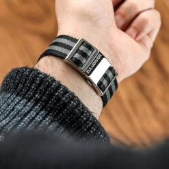 ADDITIONAL - Apex Nylon OctoPod Watch Strap - Classic Bond -Zuludiver Watch Straps Store No Time Bond OctoPod WS on Polished Buckle