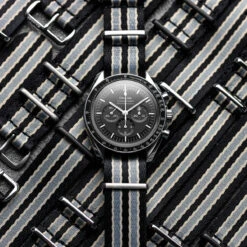 1973 British Military Watch Strap: ARMOURED - No Time Bond, IP Black -Zuludiver Watch Straps Store Omega ZUL JUE S 110 No Time To Die LS f4677de6 759a 4ee7 ac2f 4088e261431e