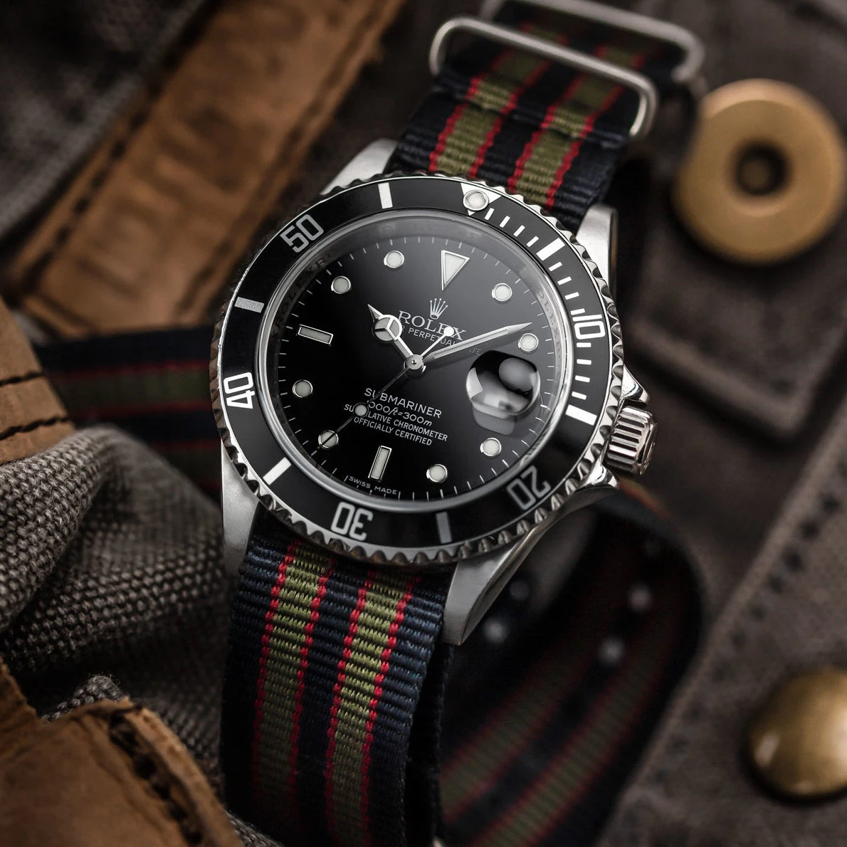 1973 British Military Watch Strap: CADET Bond - Vintage, Polished 6 1973 British Military Watch Strap: CADET Bond - Vintage, Polished - Image 4