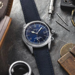 SEAQUAL® Upcycled Fabric Watch Strap - Khaki 18 SEAQUAL® Upcycled Fabric Watch Strap - Khaki -Zuludiver Watch Straps Store Seiko on Blue Seaqual Edit 1200