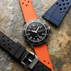 AquaWave Rubber Watch Strap (MKII) - Capri Sea -Zuludiver Watch Straps Store Sinn Modern Tropic LS 6b7b8b10 7682 4914 ae20 4955496b88a7