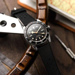 AquaWave Rubber Watch Strap (MKII) - Abyss Black 26 AquaWave Rubber Watch Strap (MKII) - Abyss Black -Zuludiver Watch Straps Store Tudor BB Modern Tropical Black 1200 f7713df7 5b15 49df 8f97 f4b05a1d9723