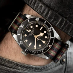 1973 British Military Watch Strap: CADET Bond - Vintage, Satin 23 1973 British Military Watch Strap: CADET Bond - Vintage, Satin -Zuludiver Watch Straps Store Tudor Black Bay on Vintage Bond NATO on Wrist Ben 4369de48 5ae9 4119 b619 9d8f70bac845