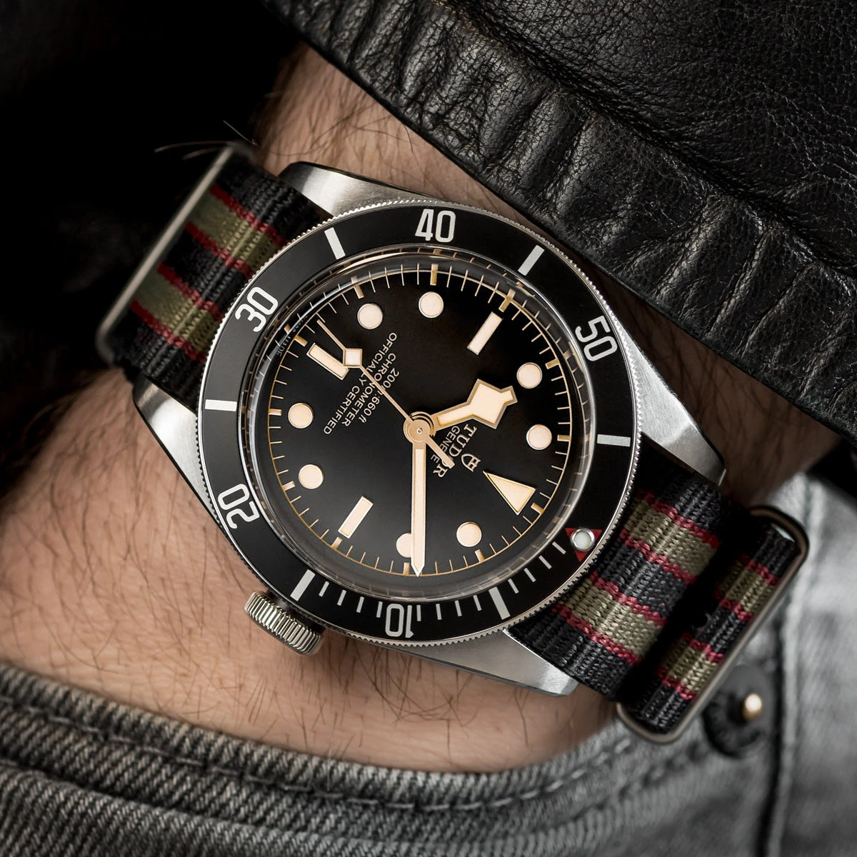 1973 British Military Watch Strap: CADET Bond - Vintage, Polished 4 1973 British Military Watch Strap: CADET Bond - Vintage, Polished - Image 2