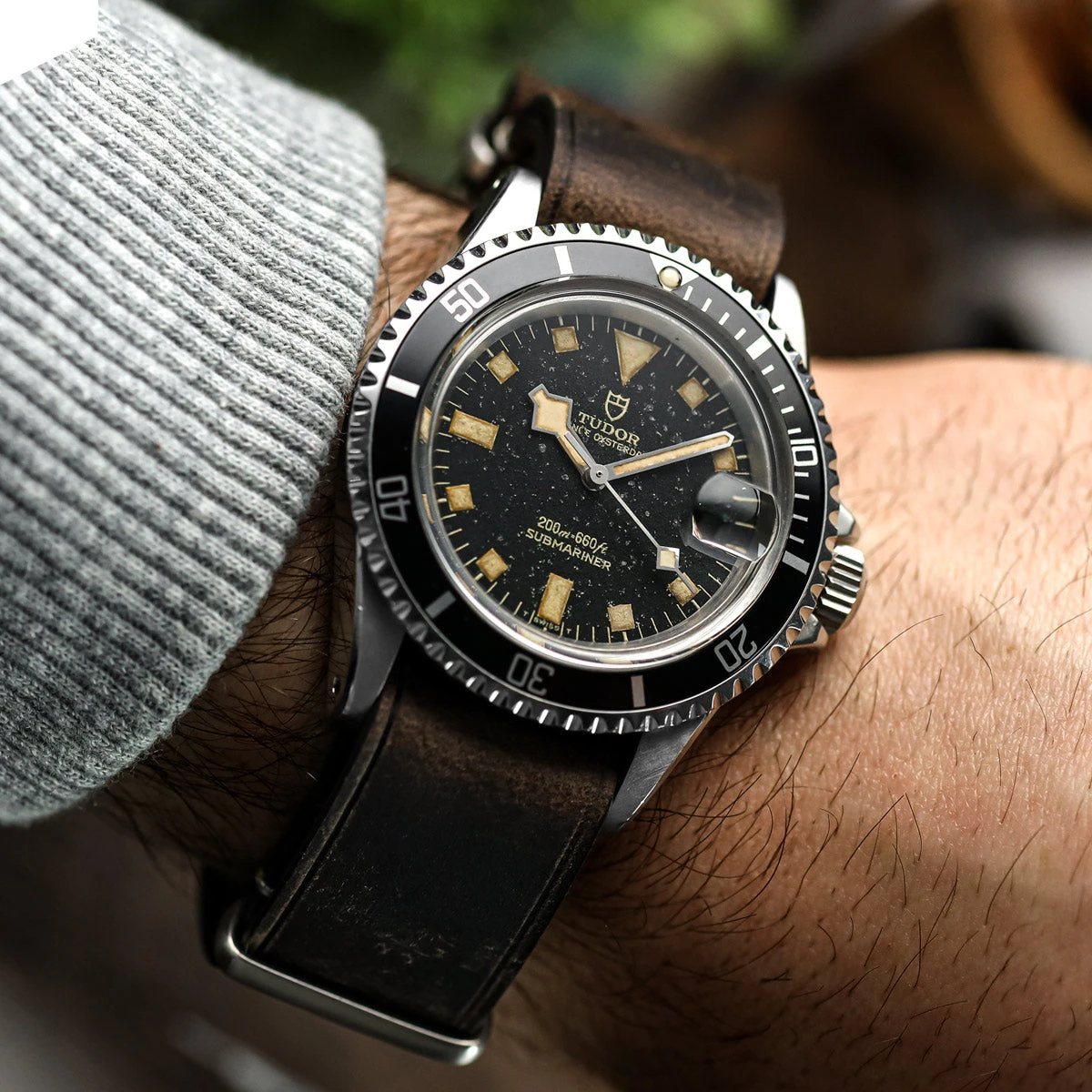 1973 British Military Watch Strap: OXFORD - Vintage Green 8 1973 British Military Watch Strap: OXFORD - Vintage Green - Image 6