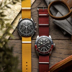 1973 British Military Watch Strap: HydraRib - SPARTA -Zuludiver Watch Straps Store WG vs ZD Ribbed NATO Omega and Tudor GMT c83feb42 aada 42a9 8bc2 2f83adb96a07