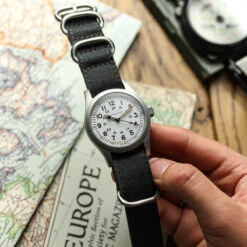 1973 British Military Watch Strap: WARRIOR Large Buckle - Army Brown -Zuludiver Watch Straps Store ZD Canvas ZULU LS Hamilton Charcoal Held b5d605ae f6df 46c3 b850 28da8b564f65