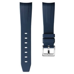 Kingsand Rubber Watch Strap - Azure Blue