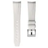Kingsand Rubber Watch Strap - Frost White 2 Kingsand Rubber Watch Strap - Frost White -Zuludiver Watch Straps Store ZD PEI RT 01 White Front