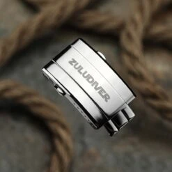 HydroLock MK2 Deployant Buckle - Sandblasted -Zuludiver Watch Straps Store ZUL BRH 126 A SSP Main LS