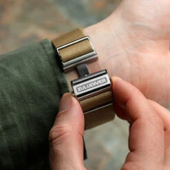 OctoPod MK3 Buckle - Brushed & Polished -Zuludiver Watch Straps Store ZUL BRH OP04 MK3 SSBP 20 on ZUL HKS OP03 OM26 DS Apex WS Open