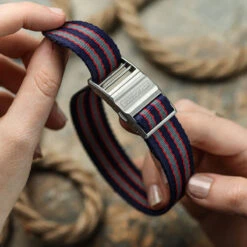 OctoPod MK3 Buckle - Brushed & Polished -Zuludiver Watch Straps Store ZUL BRH OP04 MK3 SSS 20 Sand Blasted Apex RD BL GYsq 2