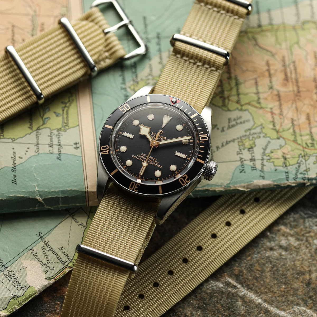 1973 British Military Watch Strap: HydraRib - ACHILLES 4 1973 British Military Watch Strap: HydraRib - ACHILLES - Image 2