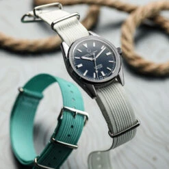 1973 British Military Watch Strap: HydraRib - PEGASUS 18 1973 British Military Watch Strap: HydraRib - PEGASUS -Zuludiver Watch Straps Store ZUL HKS N801 R11 Ocean to Orbit