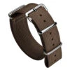 1973 British Military Watch Strap: HydraRib - STRADBROKE 1 1973 British Military Watch Strap: HydraRib - STRADBROKE -Zuludiver Watch Straps Store ZUL HKS N801 R13 BN Front WBG