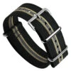 1973 British Military Watch Strap: HydraRib - THESEUS -Zuludiver Watch Straps Store ZUL HKS N801 R39 BK BG GY SSP 1200