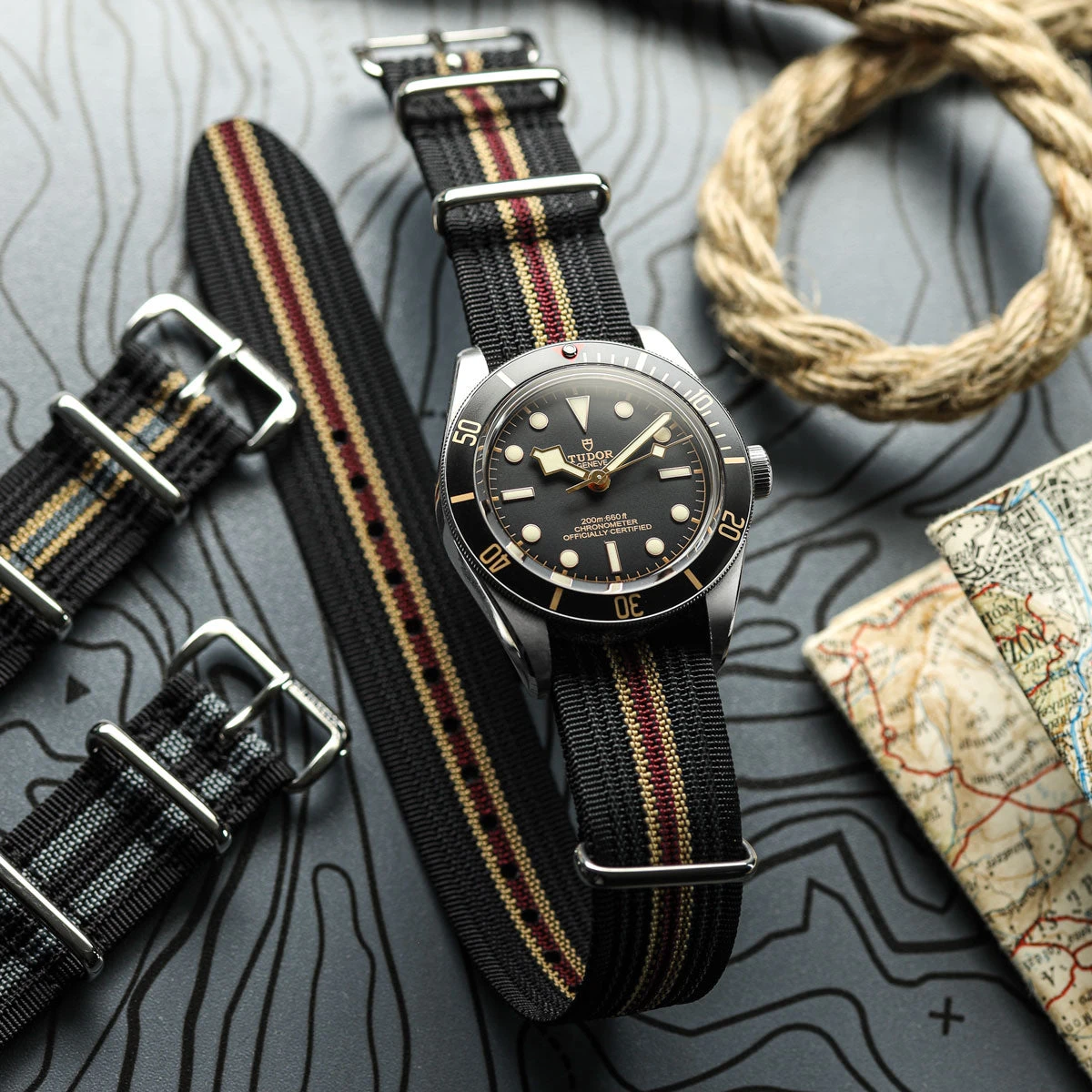 1973 British Military Watch Strap: HydraRib - MORPHEUS 7 1973 British Military Watch Strap: HydraRib - MORPHEUS - Image 5