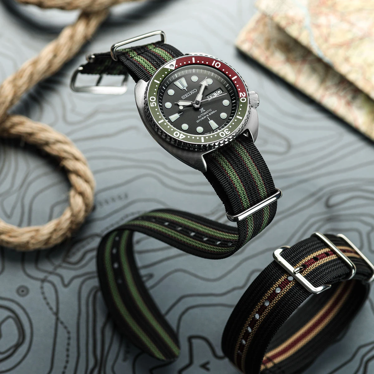 1973 British Military Watch Strap: HydraRib - EREBUS 6 1973 British Military Watch Strap: HydraRib - EREBUS - Image 4