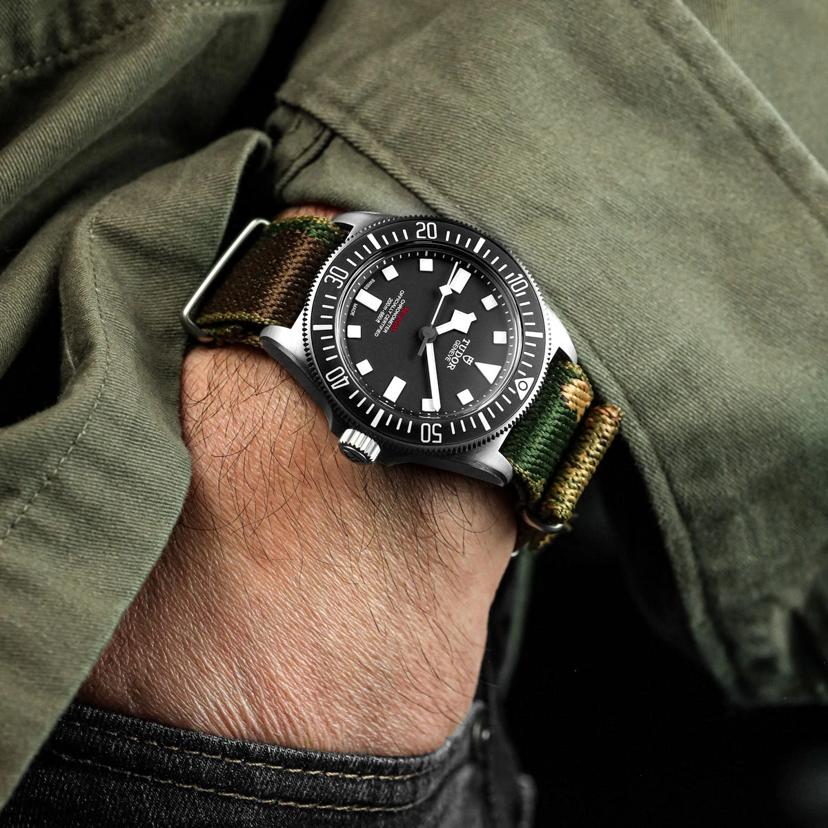 1973 British Military Watch Strap: WARRIOR - Lympstone 4 1973 British Military Watch Strap: WARRIOR - Lympstone - Image 2