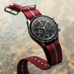 1973 British Military Watch Strap: APEX - Admiral Bond -Zuludiver Watch Straps Store ZUL HKS N809 OM VC25 RD GY SSP Omega Speedmaster 1