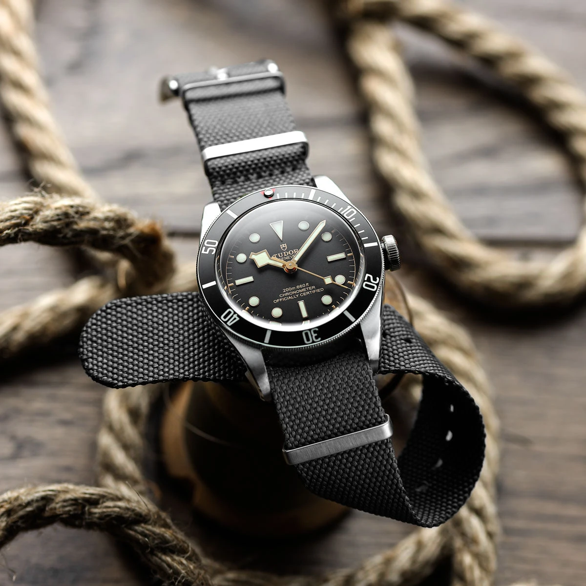 1973 British Military Watch Strap: WARRIOR - Dartmouth 5 1973 British Military Watch Strap: WARRIOR - Dartmouth - Image 3