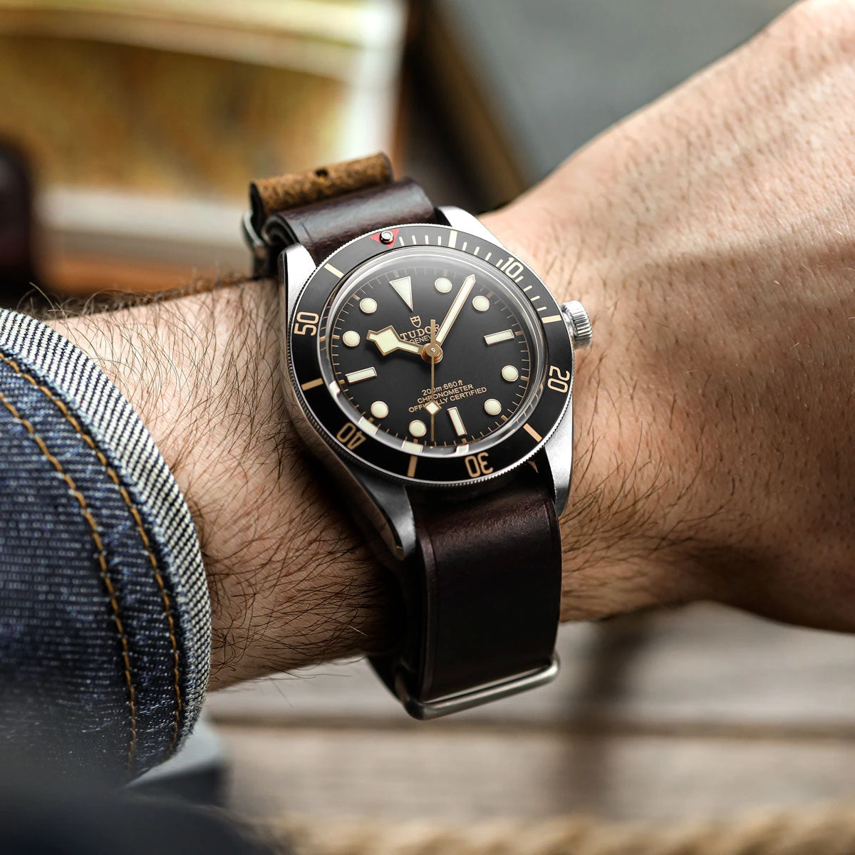 1973 British Military Watch Strap: OXFORD - Vintage Green 12 1973 British Military Watch Strap: OXFORD - Vintage Green - Image 10