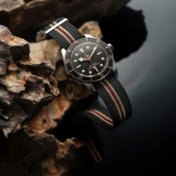 ADDITIONAL - HydraRib OctoPod Watch Strap - Hera -Zuludiver Watch Straps Store ZUL HKS OP02 R40 BK RD BG Tudor BB58 WATER 8