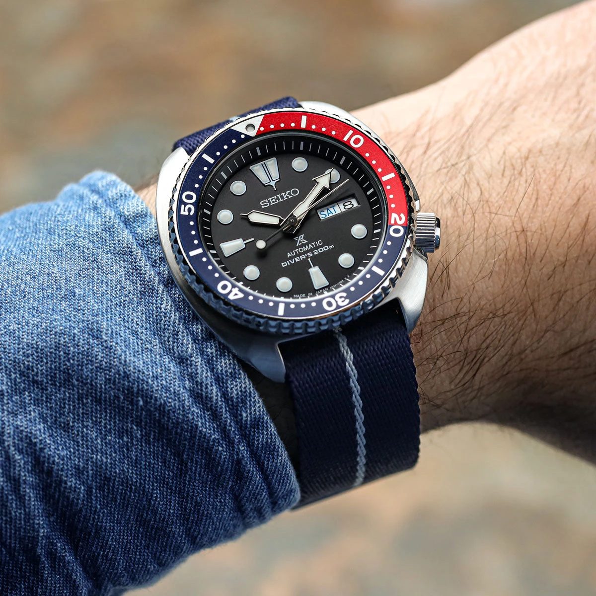 ADDITIONAL - Apex Nylon OctoPod Watch Strap - Tore Blue 4 ADDITIONAL - Apex Nylon OctoPod Watch Strap - Tore Blue - Image 2