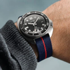 ADDITIONAL - Apex Nylon OctoPod Watch Strap - Titanium Grey -Zuludiver Watch Straps Store ZUL HKS OP03 OM28 BL RD Seiko Willard WS