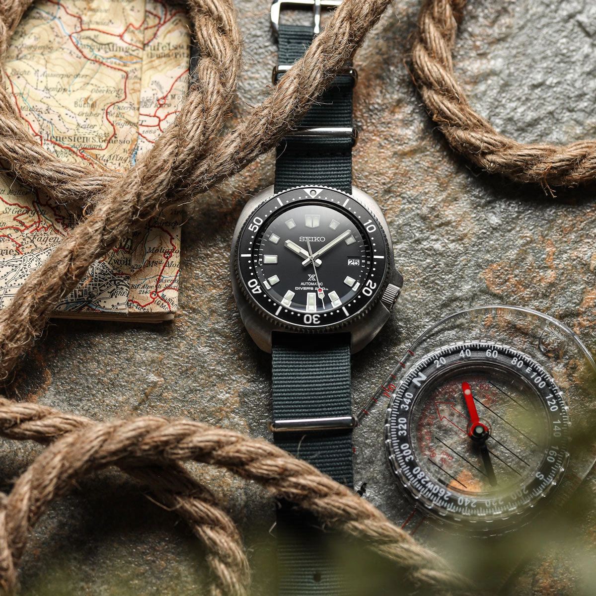 1973 British Military Watch Strap: CADET - Combat Black, IP Black 11 1973 British Military Watch Strap: CADET - Combat Black, IP Black - Image 9