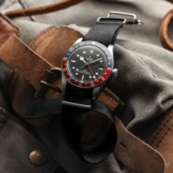 1973 British Military Watch Strap: CADET - Desert Sand, Polished 22 1973 British Military Watch Strap: CADET - Desert Sand, Polished -Zuludiver Watch Straps Store ZUL HYI 141 1003S Black Polished on Tudor GMT Copy